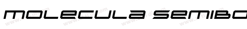 Molecula SemiBold字体转换